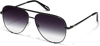 QUAY High Key Aviator Sunglasses