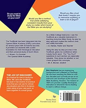 Paperback The Joy of Discovery: Tools to Observe, Interpret, and Apply God's Word Book