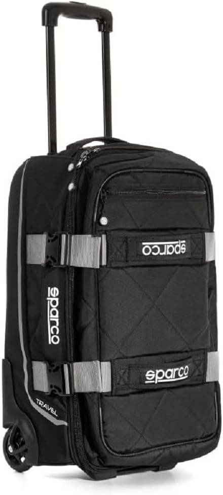 Sparco 016437MRSI Martini Racing Tour Trolley Bag Black/Grey