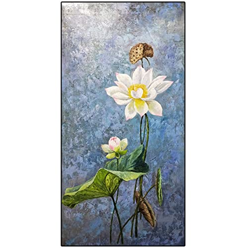 Décoration murale fleur de lotus pour salon moderne et spacieux