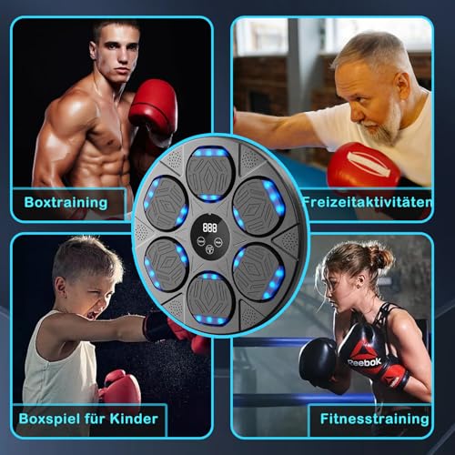 Machine de boxe musicale connectée pour améliorer sa coordination et sa forme physique - 5
