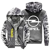 KZXCFDE Ropa de Coche, para Opel Astra J 2009-2020, Sudadera con Capucha Estampada, Unisex, Ropa Personalizada para entusiastas de los automóviles.,S