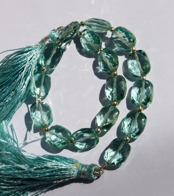 Quartz aqua facetté de qualité supérieure pour bijoux haut de gamme