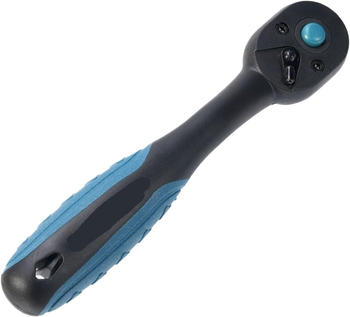 1pcs 1/4 Inch Ratchet 1-Pack, Ratchet Handle with Teardrop Head, Quick-Release Ratchet with Comfort Grip