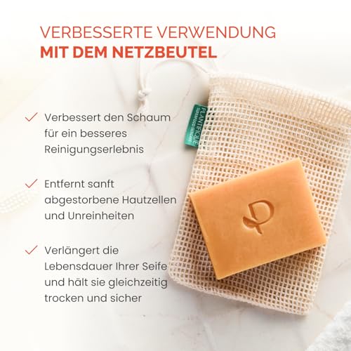 PLANTIFIQUE Kojic Acid Soap, 2 Stück - Kojisäure und Kurkuma Seife Für Hyperpigmentierung und Dunkle Flecken - mit Hyaluronsäure, Kollagen, Vitamin C - Turmeric Soap, 160g