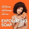 MAKARI Extreme Argan & Carrot Seed Oil Skin Toning 2-Piece Gift Set | Exfoliating Soap & Tone-Boosting Body Lotion | Botanical Self-Care Kit with Free Makeup Bag