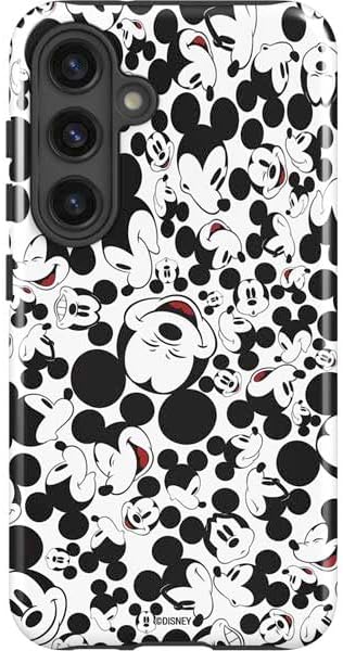 Skinit Impact Phone Case Compatible with Galaxy S25 Plus - Officially Licensed Disney Mickey Mouse Walt Disney Classic Character Design