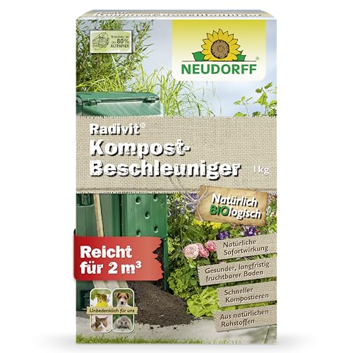 Neudorff Radivit Kompost-Beschleuniger – Bio Schnellkomposter zersetzt...