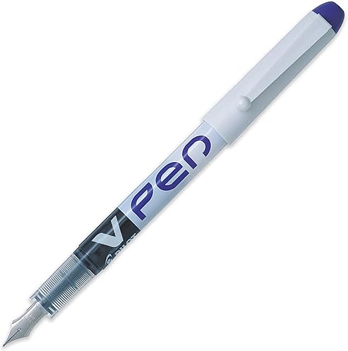 Miniatura 7 de Pilot V PEN - Pluma estilográfica desechable borrable, punta de punta de punta de punta de 0.024 in, línea media, paquete de 3 unidades, tinta