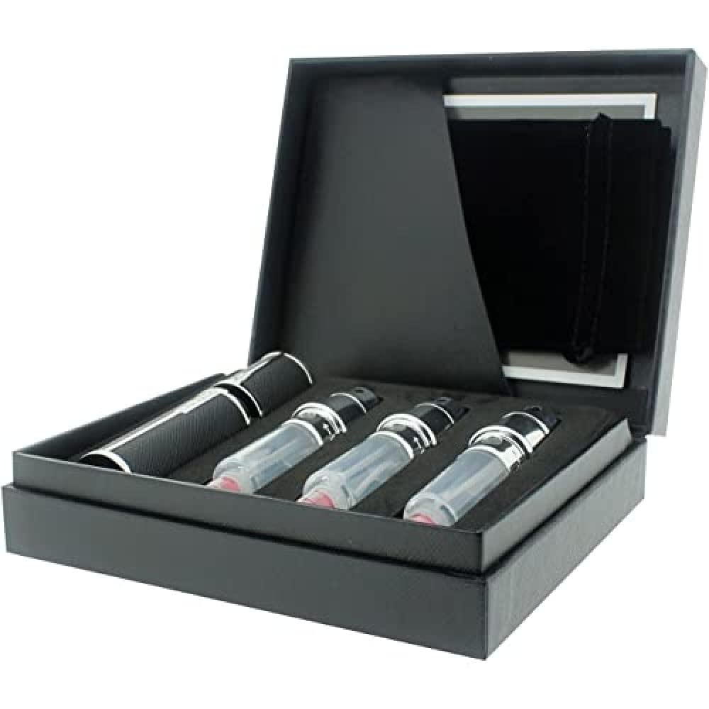 Travalo Milano HD Set Black Refillable Perfume Atomizer : Amazon