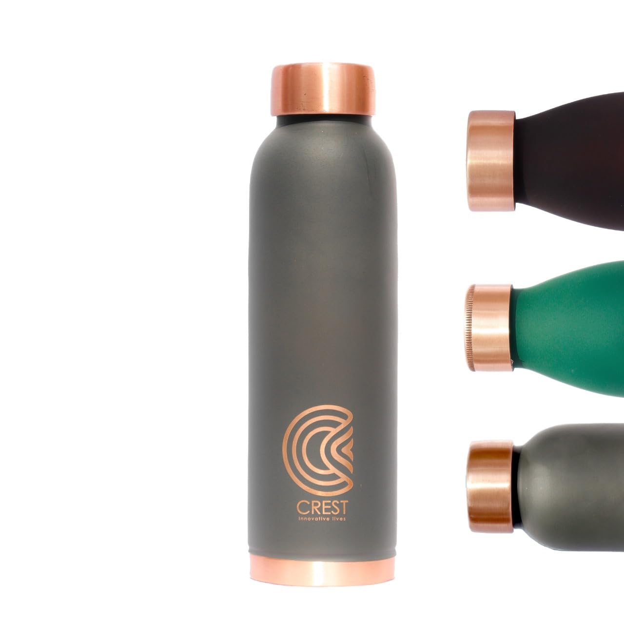Pure Copper Water Bottle - 1L - Healthy Hydration -7