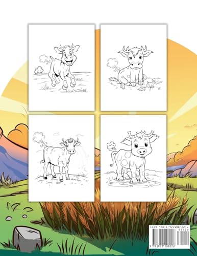 Farting Cows!: Cow Coloring Book for Kids and Adults image 4