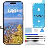 Schermo per iPhone 15 Pro LCD 6,1" FHD Incell COF Display Touch Digitizer
