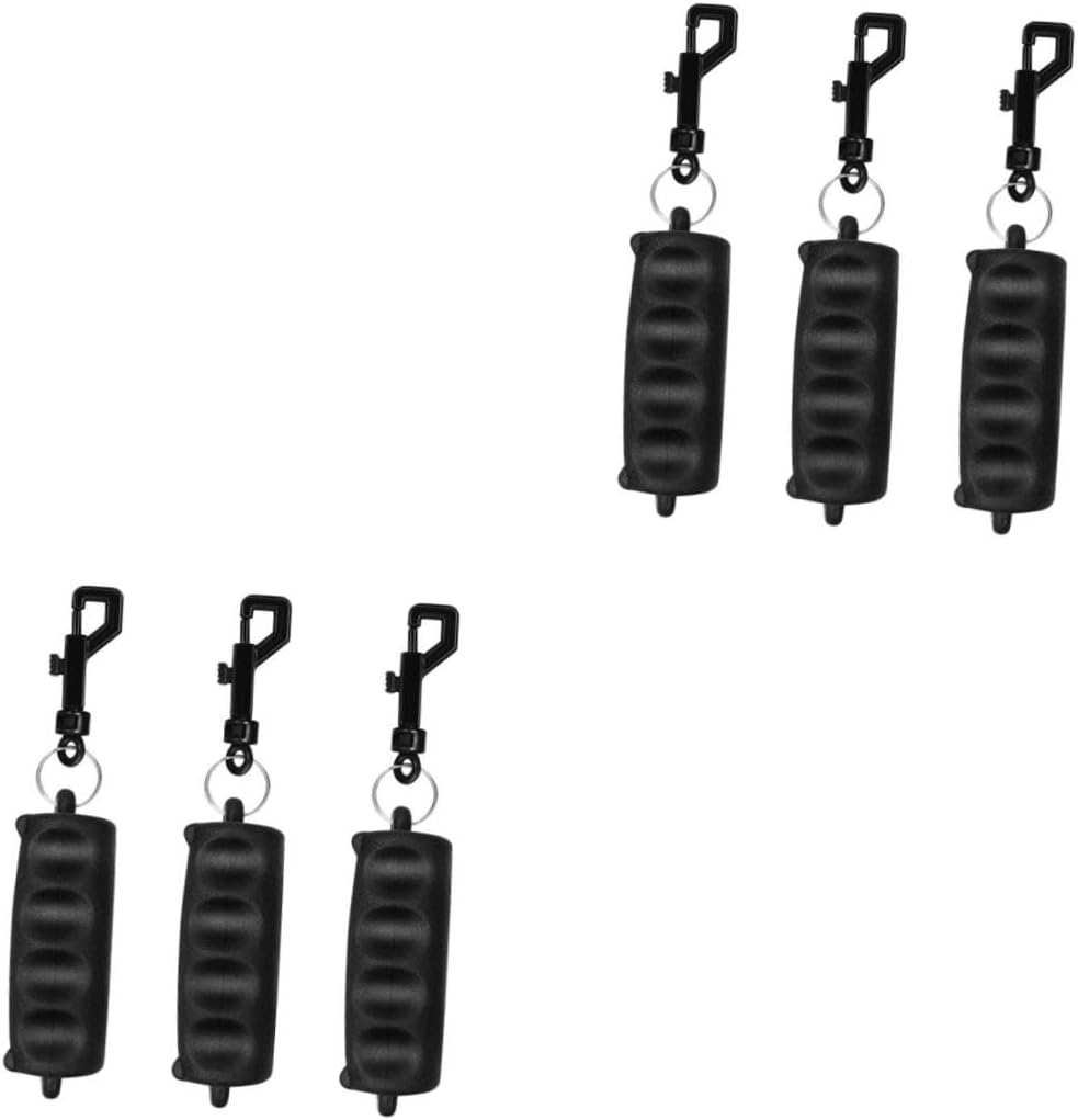 Archery Arrow Puller，Bow Grabber， 2sets Arrow Puller Keychain Fob Holder Practicing Accessory Arrows Accessories Remover for Arrows Arrows Black 3pcs*2