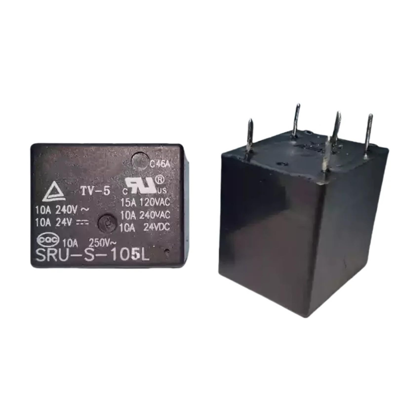 Relais de puissance 12VDC SRU-S-112L 10A à commutation rapide pour automatisme