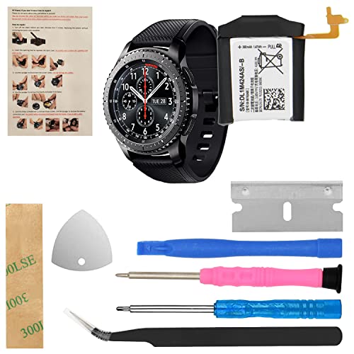 ASDAWN EB-BR760ABE Battery Replacement for Samsung Galaxy Gear S3 Frontier SM-R760/ Gear S3 Classic SM-R770 GH43-04699A BR760 R765