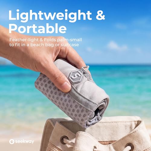 Image of SEEKWAY Water Shoes Quick-Dry Aqua Socks Barefoot Slip-on for Beach Pool Swim River Yoga Lake Surf Women Men Black SK001