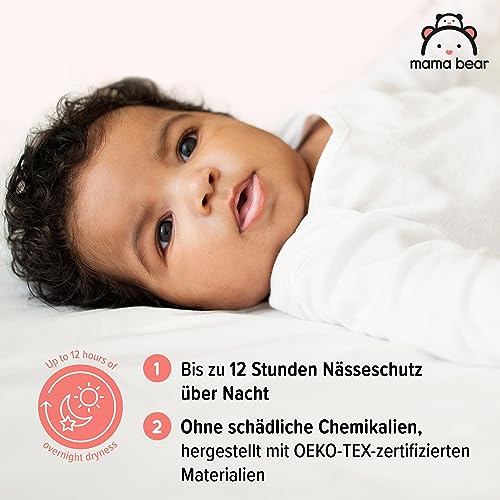 Amazon-Marke: Mama Bear Disney Windelhöschen Größe 5 (12-17 kg) - MONATSBOX, Weiß, 140 Stück (2 Packungen mit 70)
