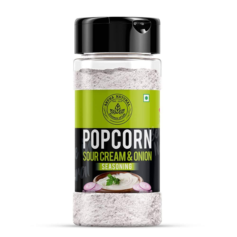 Sponsored Ad - Popcorn Sour Cream and Onion Seasoning Powder in [Perfect for Pop-Corn, Making Cheese Sauce for Nachos, Sprinkling on Potato Chips, French Fries] (100)