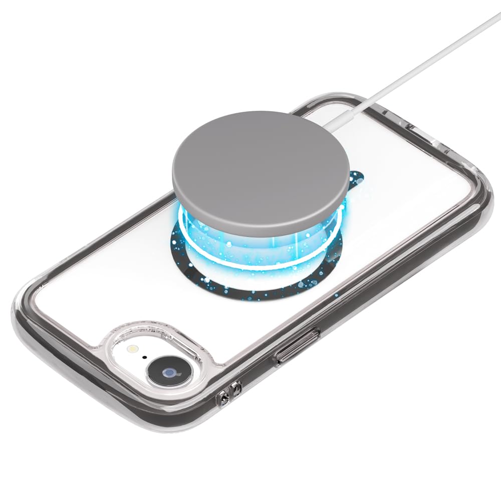 Premium Style iPhone17e iPhone16e 用 MagSafe対応 エアクッションケース グラファイト PG-25KMA01BK
