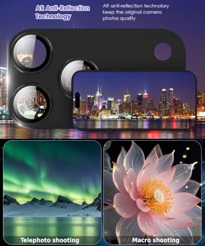 Kanosan for iPhone 18 Pro Max Camera Lens Protector Titanium Black - image 6