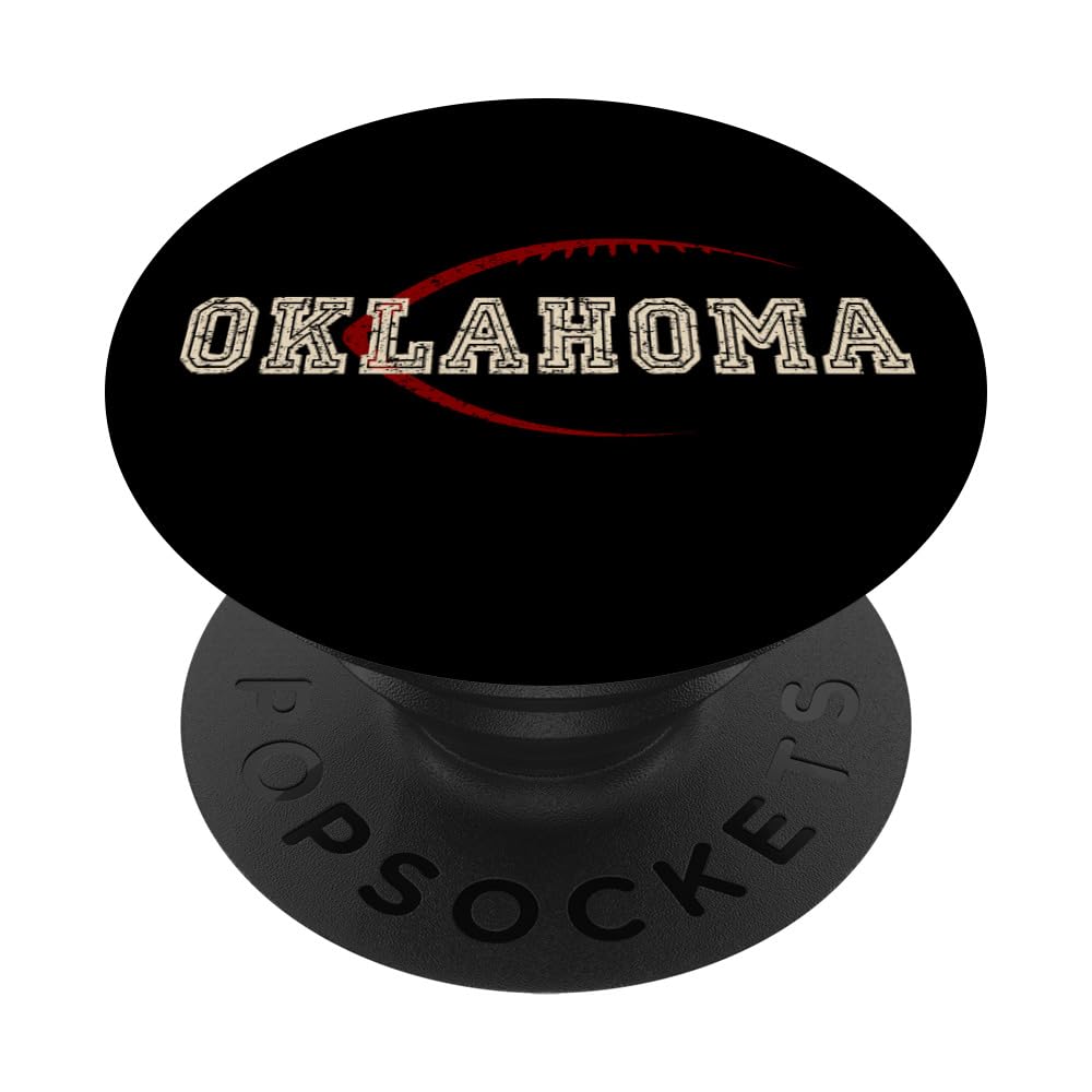 Oklahoma Football Icon PopSockets PopGrip: Swappable Grip for Phones & Tablets PopSockets Adhesive PopGrip