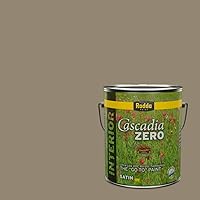 Vista 153 de Rodda Paint CASCADIA XL - Pintura e imprimación satinada para exteriores en uno, 5 galones, azul Madonna