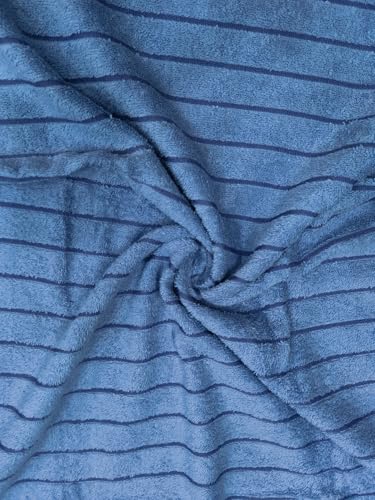 Image of NAUTICA Quick Dry Towel -1pc Bath Towel (ridgeport) | 500 GSM l 30 x 60 inch | Quick Dry Large Pool & Travel Towel | NAVYBLUE