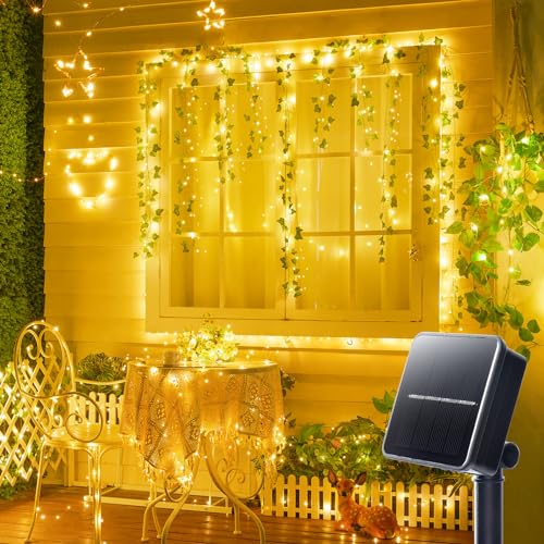 Minetom Solar String Lights For Outside thumb #1