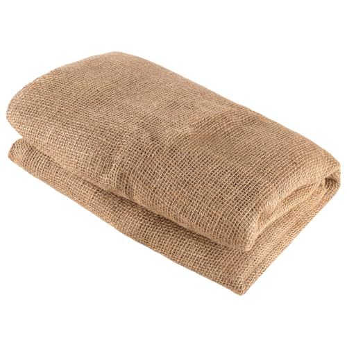 Toile de jute jardinage rouleau 100 cm x 6 m travaux manuels SOUJAP