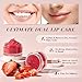Lip Scrub & Lip Mask Set, Overnight Treatment Lip Care Products, Daily Lip Gift Set for Girls, Moisturize & Nourish, Dry Cracked Lips, Intense Hydration with Vitamin C, Overnight Lip Mask