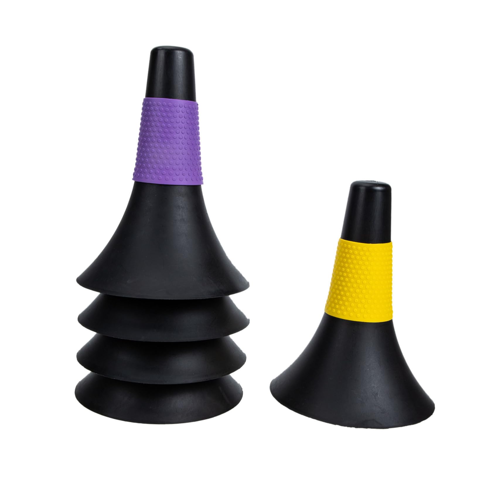 Mikikit 5piezas Conos De Entrenamiento para Fútbol Obstáculos Deportivos De Material Duradero y Ligero para Práctica De Agilidad y Ejercicios De Fútbol