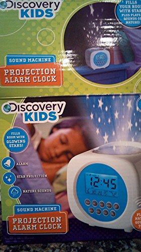 Discovery Kids Sound Machine Projection Alarm Clock