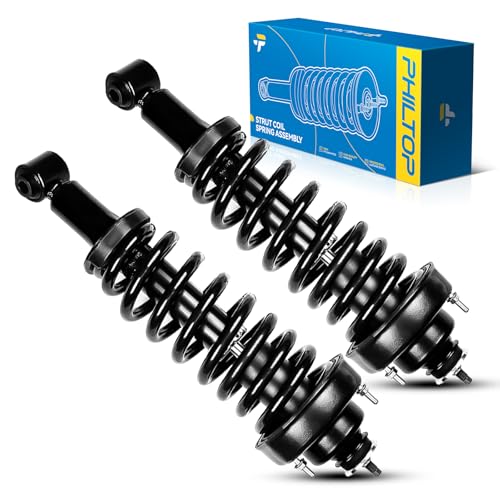 Image of PHILTOP Rear Complete Struts Assembly with Coil Spring For 2002-2005 Ford Explorer 2002-2005 Mercury Mountaineer 171322 * 2-Quick Loaded Suspension