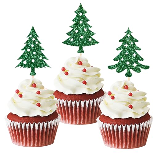 Décorations de gâteaux pour sapin de Noël lors du réveillon