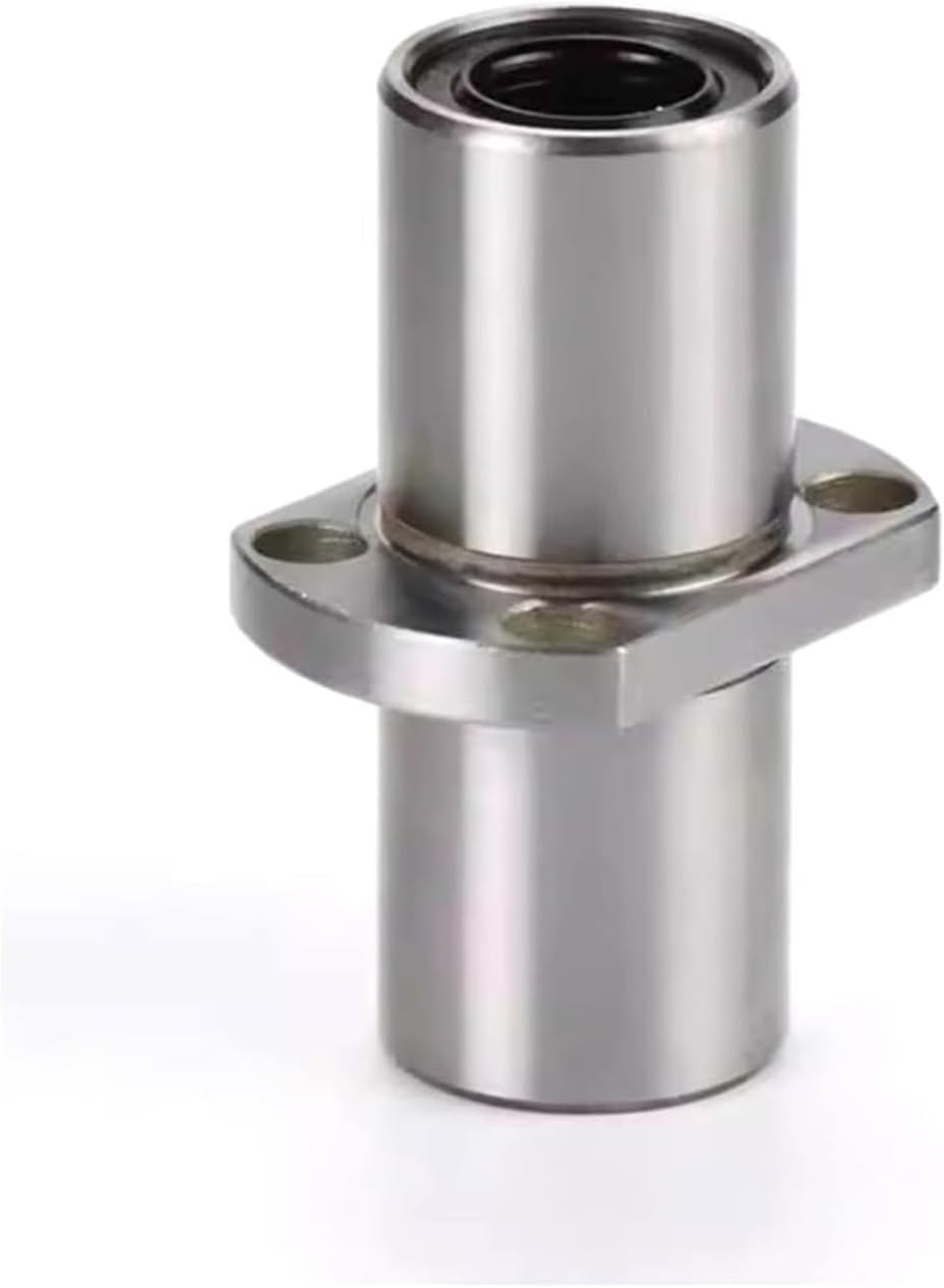 Bearings, Linear Motion Bearing with Middle Square Flange LMTKM 6 8 10 12 13 16 20 25 30 AUU LAUU Nickel-plated Rust-proof Model,High Load Carrying Capacity(LMTKM8LAUU 8x15x37)