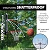 Lifetime 71526 Backboard and Rim Competition Combo Black/Orng, 54-Inch