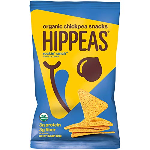 Hippeas Organic Chickpea Puffs New Tortilla Chips + Rockinâ€™ Ranch, Vegan, Gluten-Free, Crunchy, Protein, 5 Ounce (Pack Of 6) #TOP27