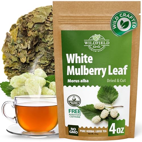 Image of 4 oz. White Mulberry Tea Mulberry Leaf Herbal Tea (Morus Alba) - 113g Herb Hoja De Morera