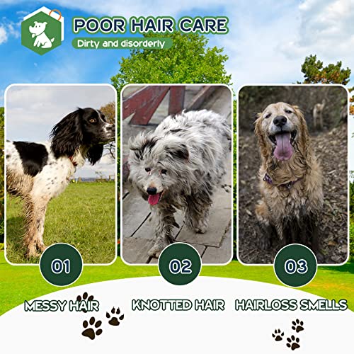 Wnghuohaa Dog Grooming Brush, Premium Pet Bath Brush For Bath - Massage - Depilation - On Wet Or Dry Hair, For Long And Short Hair Dogs And Cats #TOP6