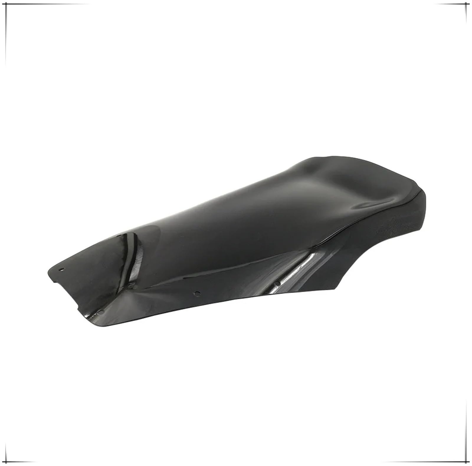 Parabrezza Deflettore Moto Moto Sollevato 20 CENTIMETRI Superiore Parabrezza Parabrezza In Plastica Deflettore Per TDM 850 Per 4TX Per TDM850 Nero Trasparente Cupolino(Black)