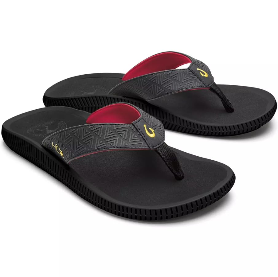 Image of OluKai Hiapo Men's Leather Beach Sandal, Crafted Materials
