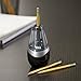 Westcott 16244 iPoint Orbit Battery-Powered Pencil Sharpener for Home and Office, Black