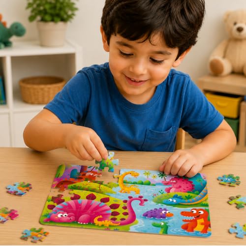 Image of Webby Animal Worlds Level Up Jigsaw Puzzles for Kids