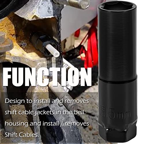 Image of Shift Cable Tool Socket 91-12037 & Hinge Pin Tool 18-9861 Fit for Mercruiser Mercury Alpha One Gen I, II, R & MR