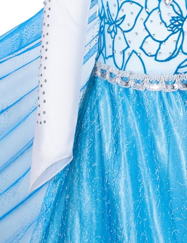 Disfraz Princesa Azul para Niñas con Accesorios miniatura 7