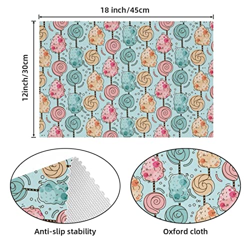 Sets de table thermorésistants Sweet Pattern pour vos repas conviviaux - 5