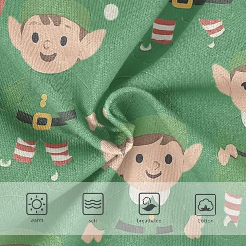 Elves Pattern Girls' Stretchy Triangle Panties Comfort Underwear for Baby Girls in Sizes 2T,3T, 4T, 5T, 6Y and 8Y3