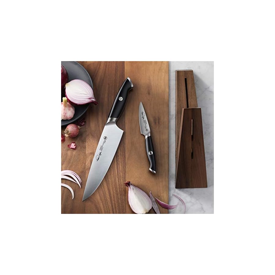 Cangshan-Thomas-Keller-Signature-Collection-Swedish-Powder-Steel-Forged-3-Piece-TAI-Block-Walnut-Black Cangshan Thomas Keller Signature Collection Swedish Powder Steel Forged, 3-Piece TAI Block, Walnut, Black