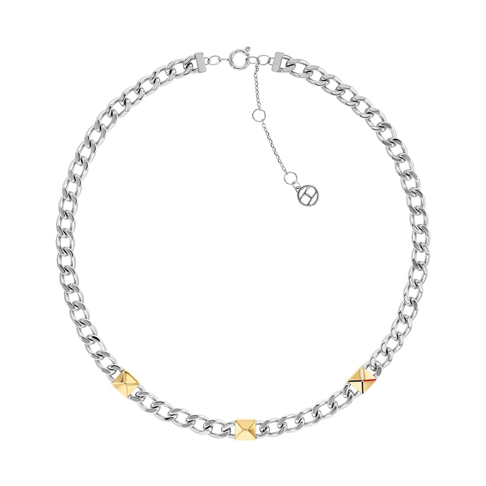 Tommy Hilfiger Jewelry Women's Chain Necklace in Stainless Steel - 2780912